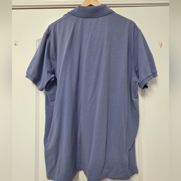 Southern Marsh Mens Stonewall Heathered Polo Washed Blue Size 2XL Preppy Work - Picture 4 of 9
